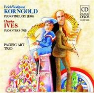 Korngold / Ives - Piano Trios | Delos DE1009