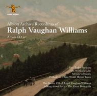 Vaughan Williams - Albion Archive Recordings | Albion Records ALBCD014