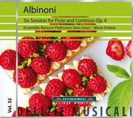Albinoni - Six Sonatas for Flute and Continuo Op.6 | Dynamic DM8032