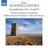 Maxwell Davies - Symphonies Nos 4 & 5 | Naxos 8572351