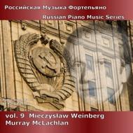 Russian Piano Music Vol.9: Mieczyslaw Weinberg | Divine Art DDA25105