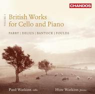 British Works for Cello and Piano Vol.1 | Chandos CHAN10741