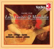 Music for Lute, Mandolin & Guitar | Vox Classics CD3X3022