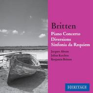 Britten - Piano Concerto, Diversions, Sinfonia da Requiem | Heritage HTGCD244