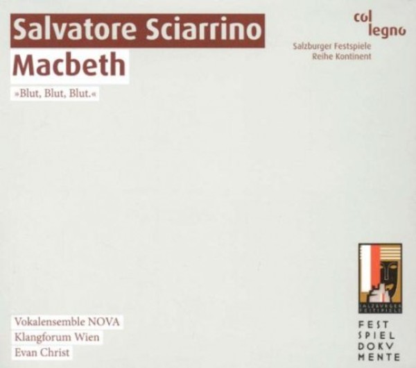 Sciarrino - Macbeth | Col Legno COL20404