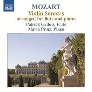 Mozart - Violin Sonatas arranged for flute and piano | Naxos 8573033