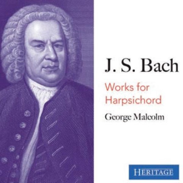 J S Bach - Works for Harpsichord | Heritage HTGCD247