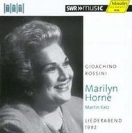 Marilyn Horne: Liederabend 1992 | SWR Classic 93721