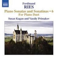 Ries - Piano Sonatas and Sonatinas Vol.6: Piano Duets | Naxos 8573063