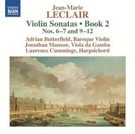 Leclair - Violin Sonatas Book 2: Nos 6-7, 9-12 | Naxos 8572867