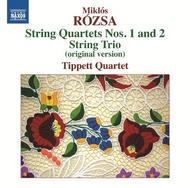 Rosza - String Quartets Nos 1 & 2, String Trio | Naxos 8572903