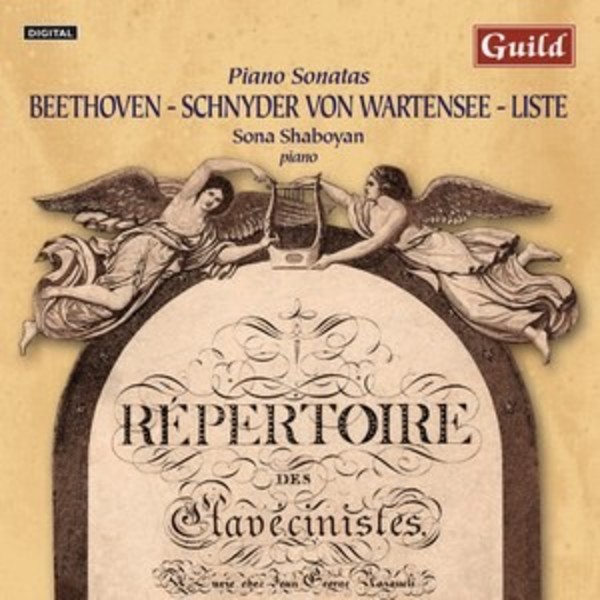 Beethoven / von Wartensee / Liste - Piano Sonatas | Guild GMCD740506