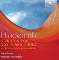 Hindemith - Sonatas for Viola and Piano | Brilliant Classics 94782