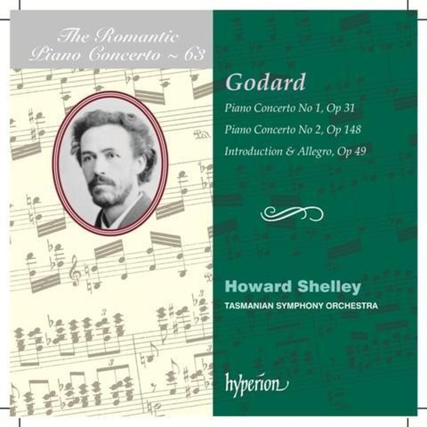 Godard - Piano Concertos Nos 1 & 2, Introduction & Allegro | Hyperion - Romantic Piano Concertos CDA68043