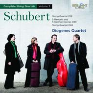 Schubert - Complete String Quartets Vol.3 | Brilliant Classics 94463
