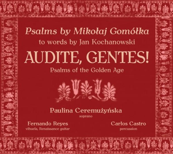 Mikolaj Gomolka - Audite, Gentes! (Psalms of the Golden Age) | CD Accord ACD214