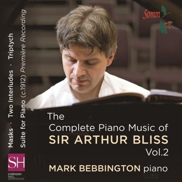 The Complete Piano Music of Sir Arthur Bliss Vol.2 | Somm SOMMCD0148