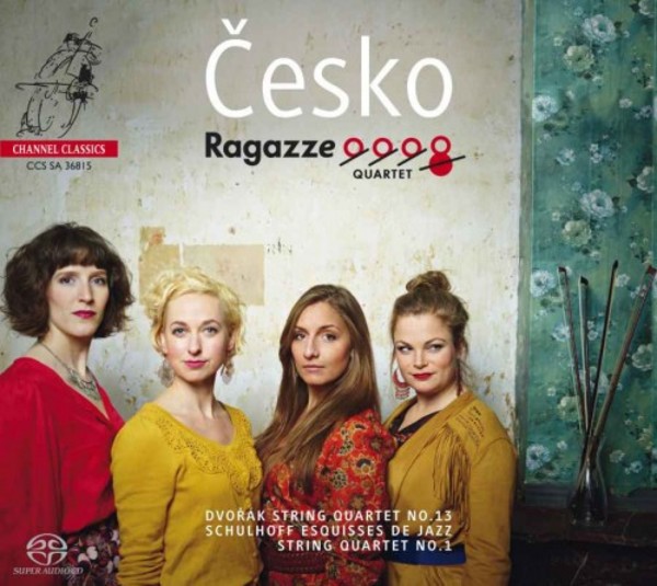 Cesko: Dvorak / Schulhoff - String Quartets | Channel Classics CCSSA36815