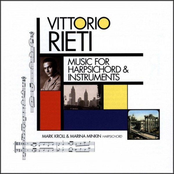 Vittorio Rieti - Music for Harpsichord and Instruments | New World Records NW80764
