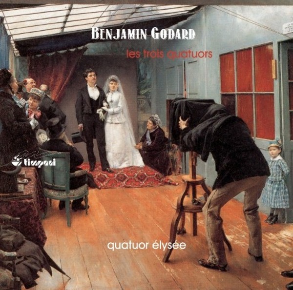 Benjamin Godard - The 3 String Quartets | Timpani 1C1221