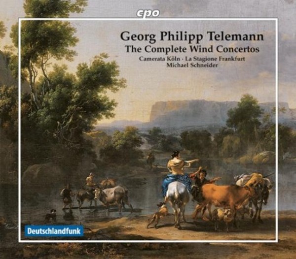 Telemann - The Complete Wind Concertos | CPO 7779392