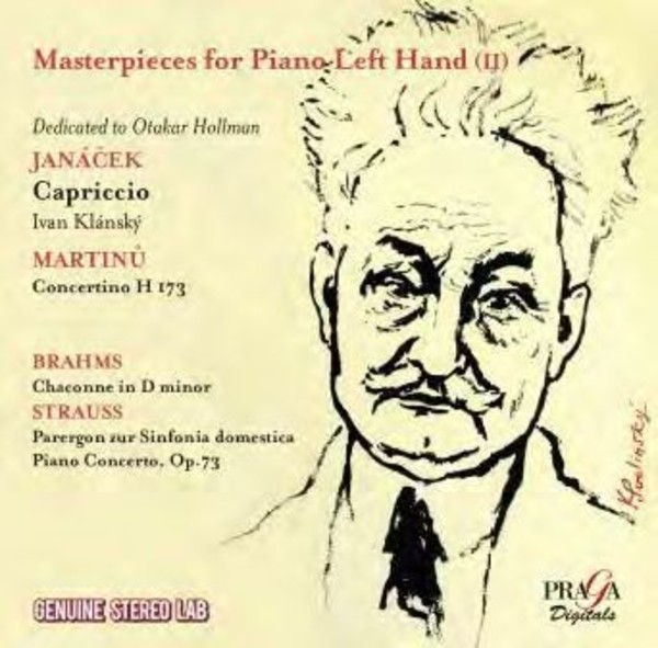 Masterpieces for Piano Left Hand Vol.2: Dedicated to Otakar Hollmann | Praga Digitals PRD250316