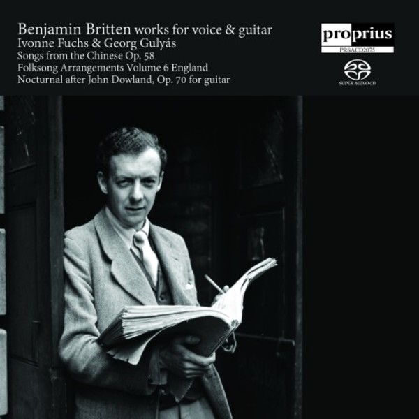 Britten: Works for Voice & Guitar | Proprius PRSACD2075