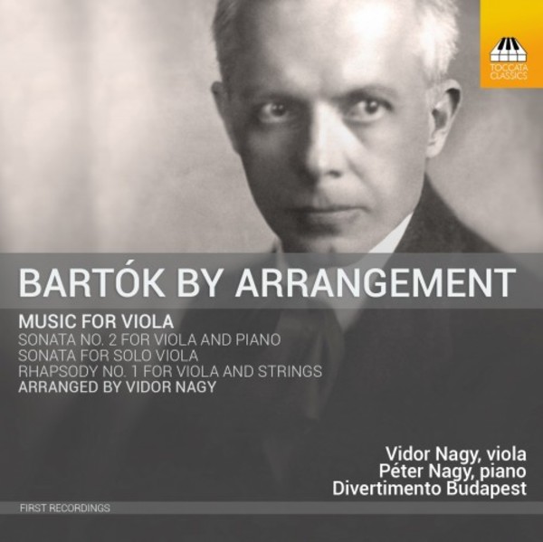 Bartok by Arrangement: Music for Viola | Toccata Classics TOCC0351