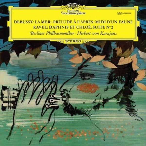 Debussy - La Mer, Prelude a lapres-midi dun faune; Ravel - Daphnis et Chloe Suite No.2 (LP)