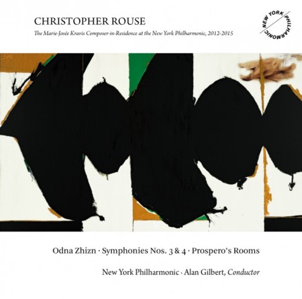 Christopher Rouse - Odna Zhizn, Symphonies 3 & 4, Prosperos Rooms | Dacapo 8226110