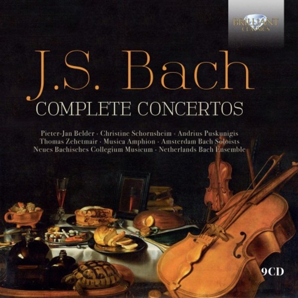 JS Bach - Complete Concertos | Brilliant Classics 95303