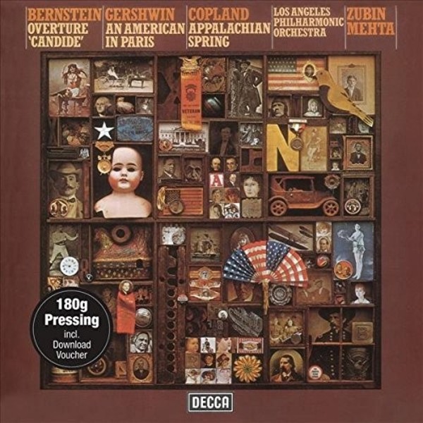 Bernstein - Overture Candide; Gershwin - An American in Paris; Copland - Appalachian Spring (LP) | Decca 4830248