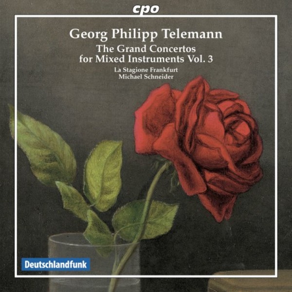Telemann - The Grand Concertos for mixed instruments Vol.3 | CPO 7778912