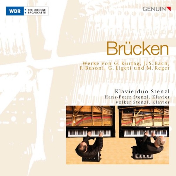 Brucken (Bridges): Works by Kurtag, JS Bach, Busoni, Ligeti & Reger | Genuin GEN16459