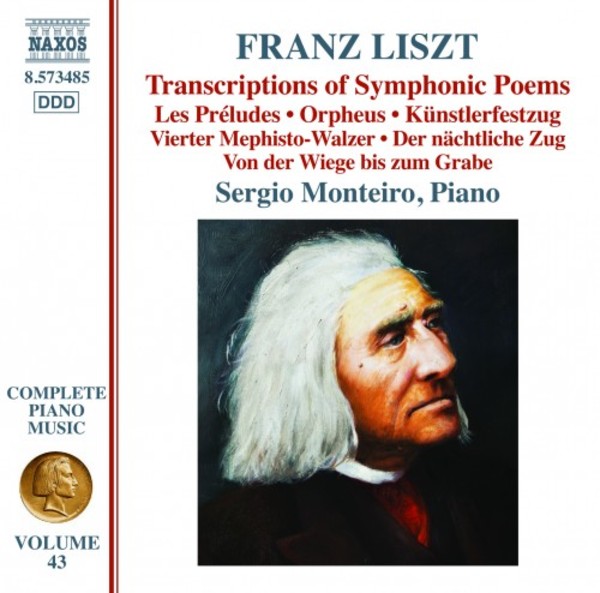 Liszt - Complete Piano Music Vol.43: Transcriptions of Symphonic Poems | Naxos 8573485