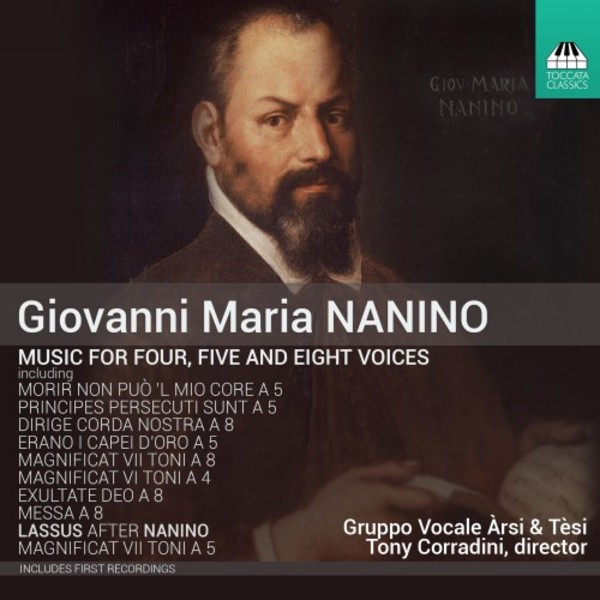 Giovanni Maria Nanino - Music for Four, Five and Eight Voices | Toccata Classics TOCC0235