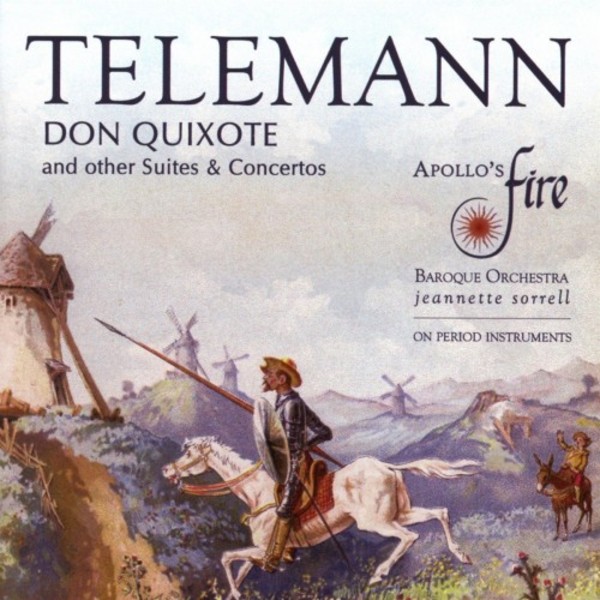 Telemann - Don Quixote & other Suites & Concertos | Avie AV2353
