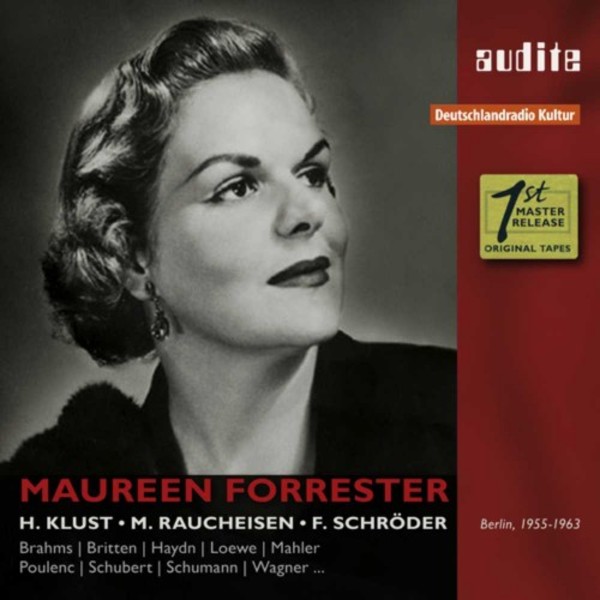 Maureen Forrester: Berlin 1955-1963 | Audite AUDITE21437