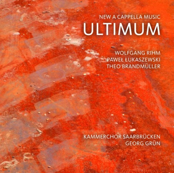 Ultimum: New A Cappella Music | Rondeau ROP6113
