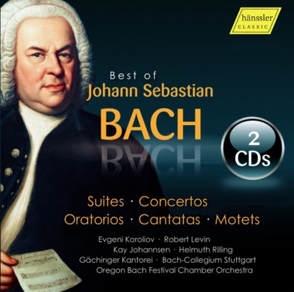 Best of Johann Sebastian Bach | Haenssler Classic HC16079