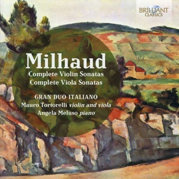 Milhaud - Complete Violin Sonatas & Viola Sonatas | Brilliant Classics 95232