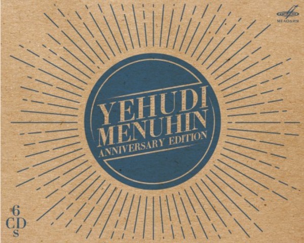 Yehudi Menuhin Anniversary Edition | Melodiya MELCD1002460