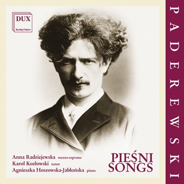 Paderewski - Songs | Dux DUX1246