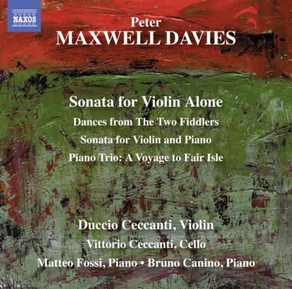 Maxwell Davies - Chamber Music | Naxos 8573599