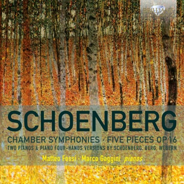 Schoenberg - Chamber Symphonies, Five Pieces op.16 (arr. for piano duet)