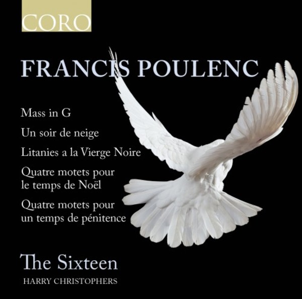 Poulenc - Mass in G, Un soire de neige, Litanies a la Vierge Noire, Motets | Coro COR16149