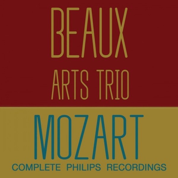 Beaux Arts Trio: Complete Mozart Recordings on Philips | Decca 4831573