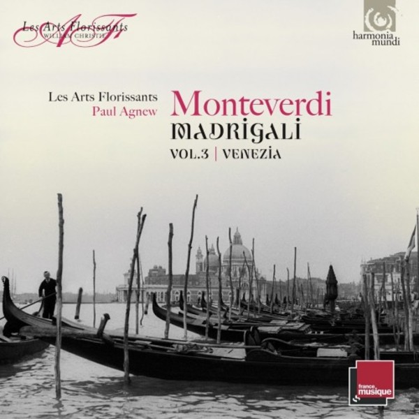 Monteverdi - Madrigals Vol.3: Venezia | Harmonia Mundi - Les Arts Florissants HAF8905278