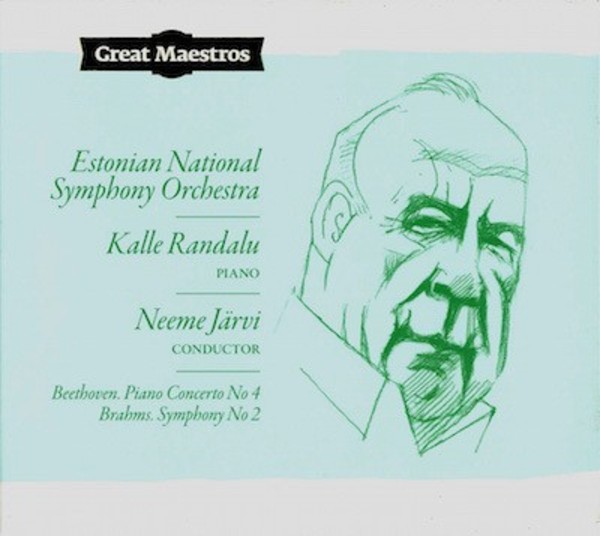 Beethoven - Piano Concerto no.4; Brahms - Symphony no.2 | Estonian Record Productions ERP9516