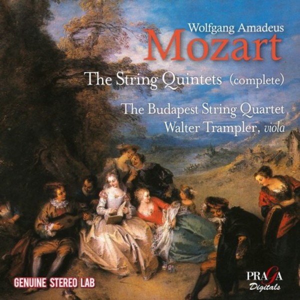 Mozart - The String Quintets | Praga Digitals PRD250370